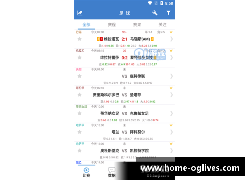 足球比分网：全面赛事数据及实时分析